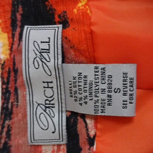 Birch Hill Small Silk Coral Dress Jacket - Picture 4 of 7